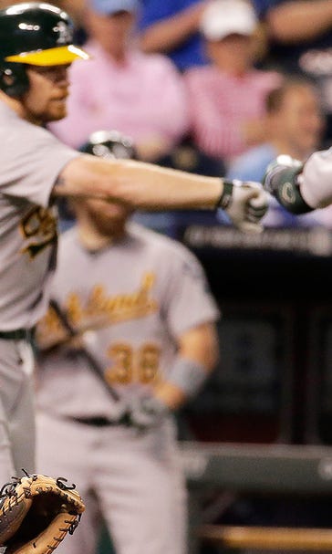 Royals fade away as A's lumber lights up the scoreboard at The K